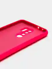 Тёмно-розовый чехол Xiaomi Redmi 9, Сяоми Редми 9 силиконовый Silicone Cover с закрытым низом