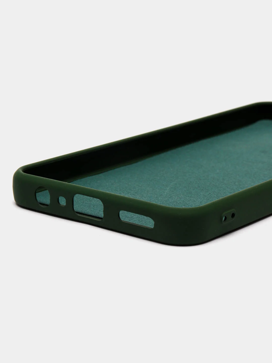 Зеленый чехол Silicone Cover для Realme C30 C30s Narzo 50i Prime Реалми С30 С30С Нарзо силиконовый