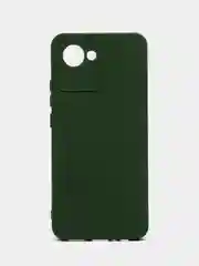 Зеленый чехол Silicone Cover для Realme C30 C30s Narzo 50i Prime Реалми С30 С30С Нарзо силиконовый