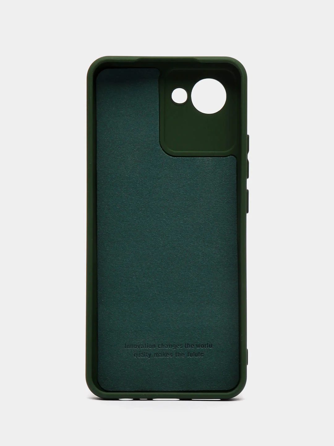 Зеленый чехол Silicone Cover для Realme C30 C30s Narzo 50i Prime Реалми С30 С30С Нарзо силиконовый