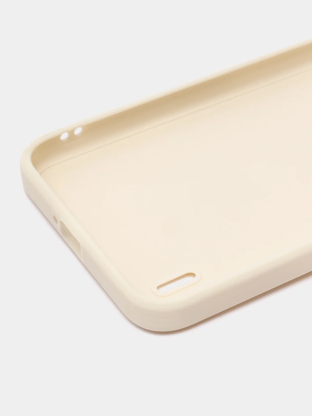 Молочный чехол для Itel Vision 1 pro, S16 (Ител Вижн 1 про, с16), силиконовый, с защитой камеры
