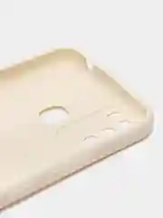 Молочный чехол для Itel Vision 1 pro, S16 (Ител Вижн 1 про, с16), силиконовый, с защитой камеры