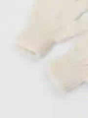 Белый перчатки женские, шерстяные