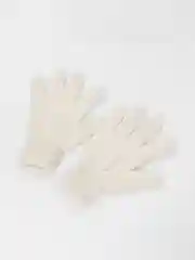 Белый перчатки женские, шерстяные