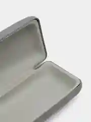 Серый футляр для очков