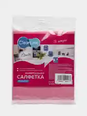 Салфетка "Этюд" Clear Line, из вискозы, 3 штуки, 30 х 34 см