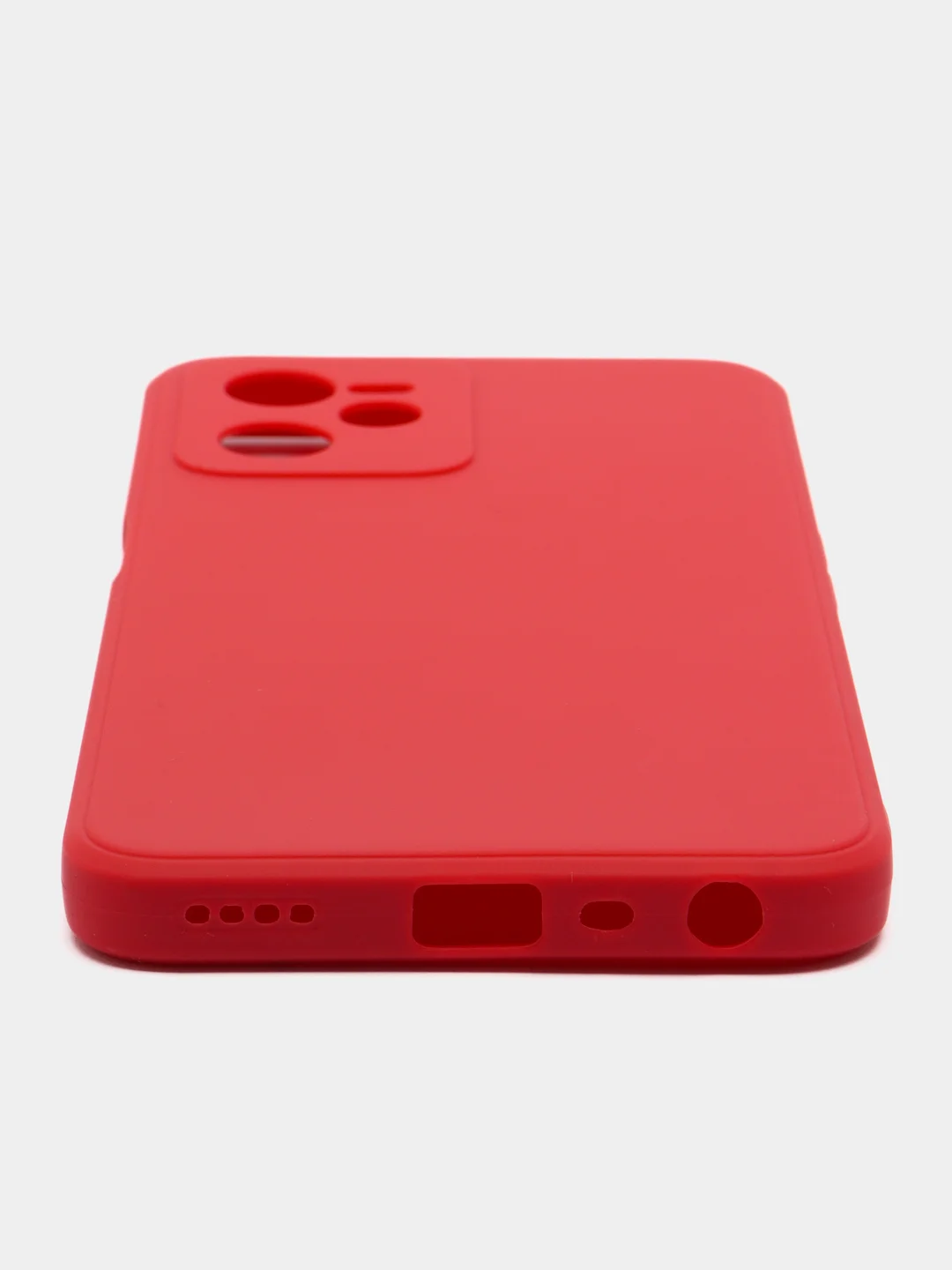 Коралловый чехол для Realme C30, C31, C33, C35  ( Реалми С30 С31 С33 С35 ) силиконовый, прозрачный