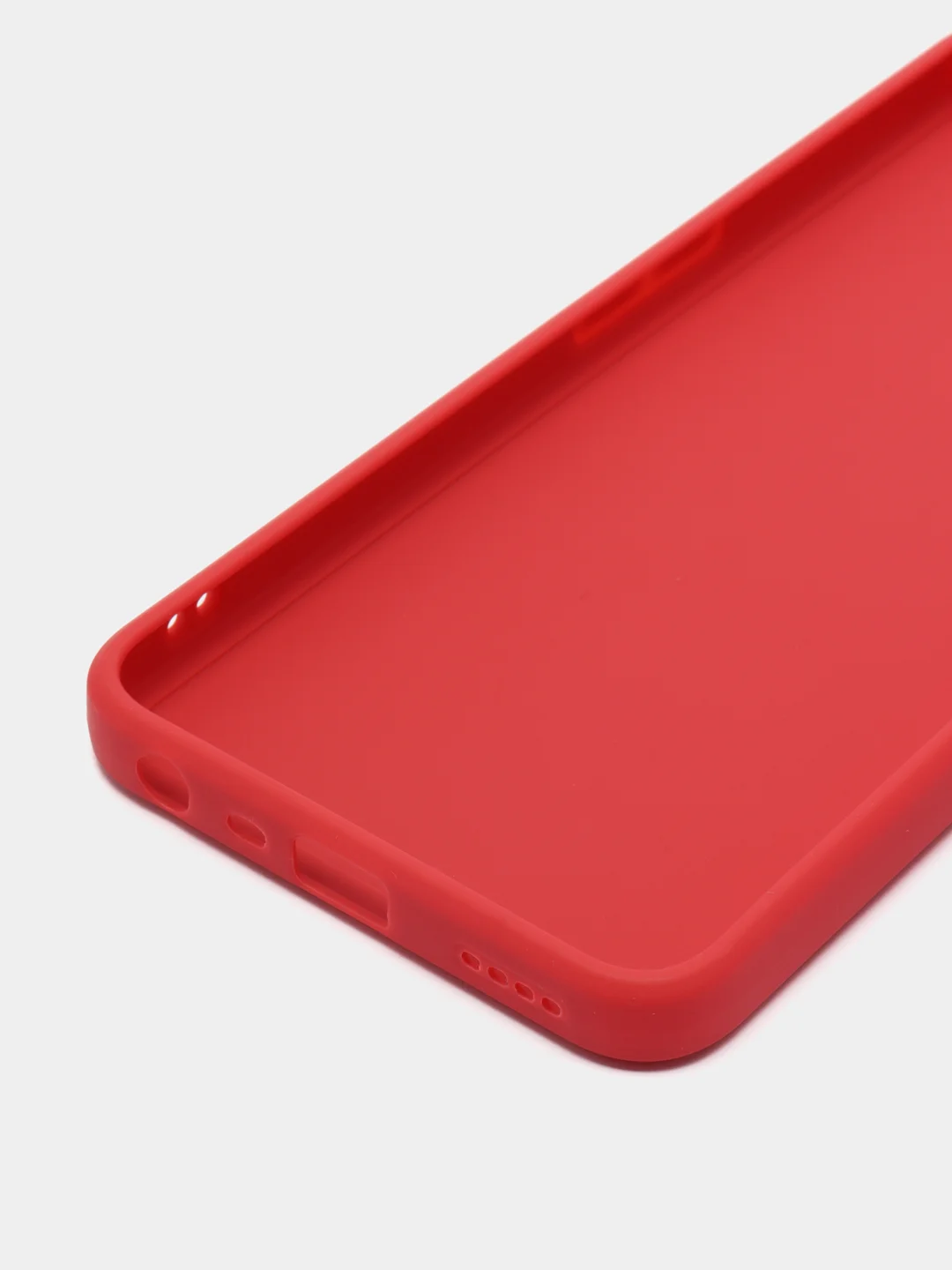 Коралловый чехол для Realme C30, C31, C33, C35  ( Реалми С30 С31 С33 С35 ) силиконовый, прозрачный