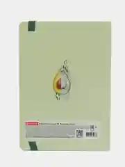 Блокнот с резинкой в клетку BRAUBERG Avocado, 96 л, А5 145 х 203