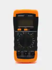 Черный мультиметр цифровой Aneng А830L, со звуковой прозвонкой