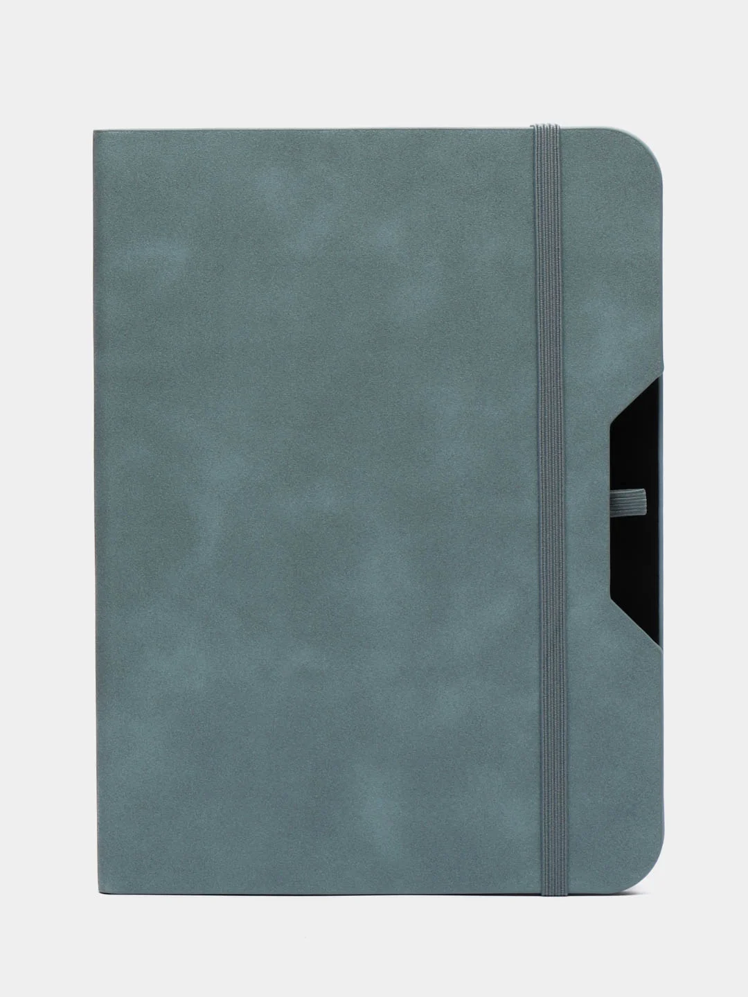 Блокнот BRAUBERG NOTE, с резинкой, 80 л, клетка, светло-серый, А5, 162 х 218 мм