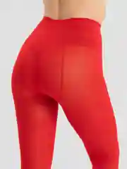 Красный женские капроновые колготки, цветные