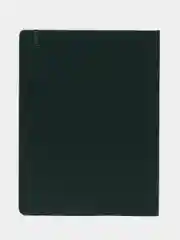 Блокнот BRAUBERG ULTRA, балакрон, 96 л, клетка ,темно-зеленый, 180 х 250 мм, В5, 80 г/м2