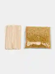 Воск для депиляции, Italwax плёночный в гранулах, шпатели деревянные