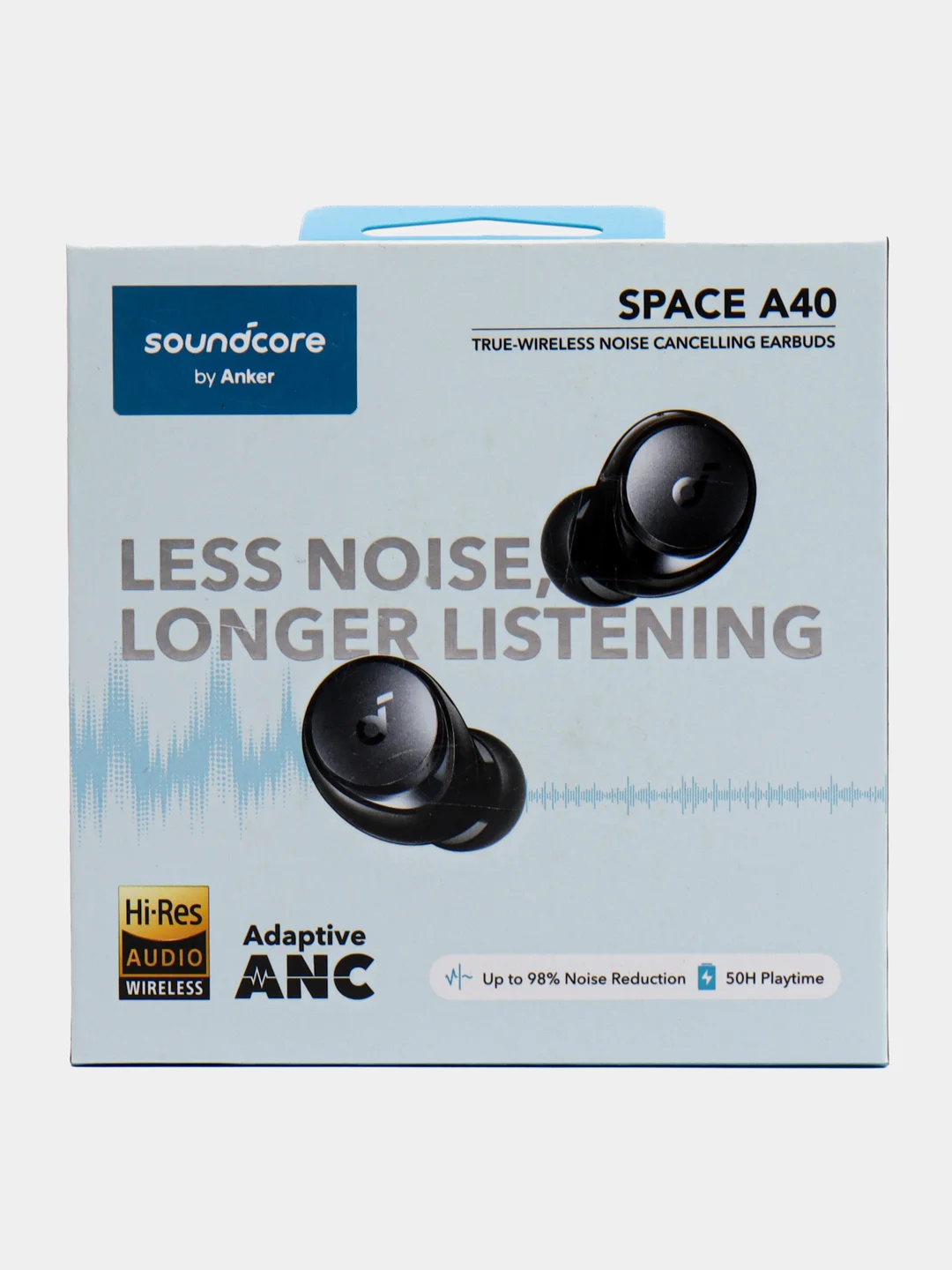 Черный беспроводные наушники SOUNDCORE Anker Space A40