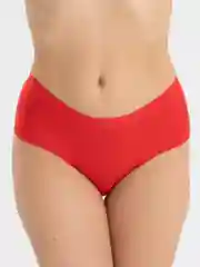 Красный трусы женские, бесшовные