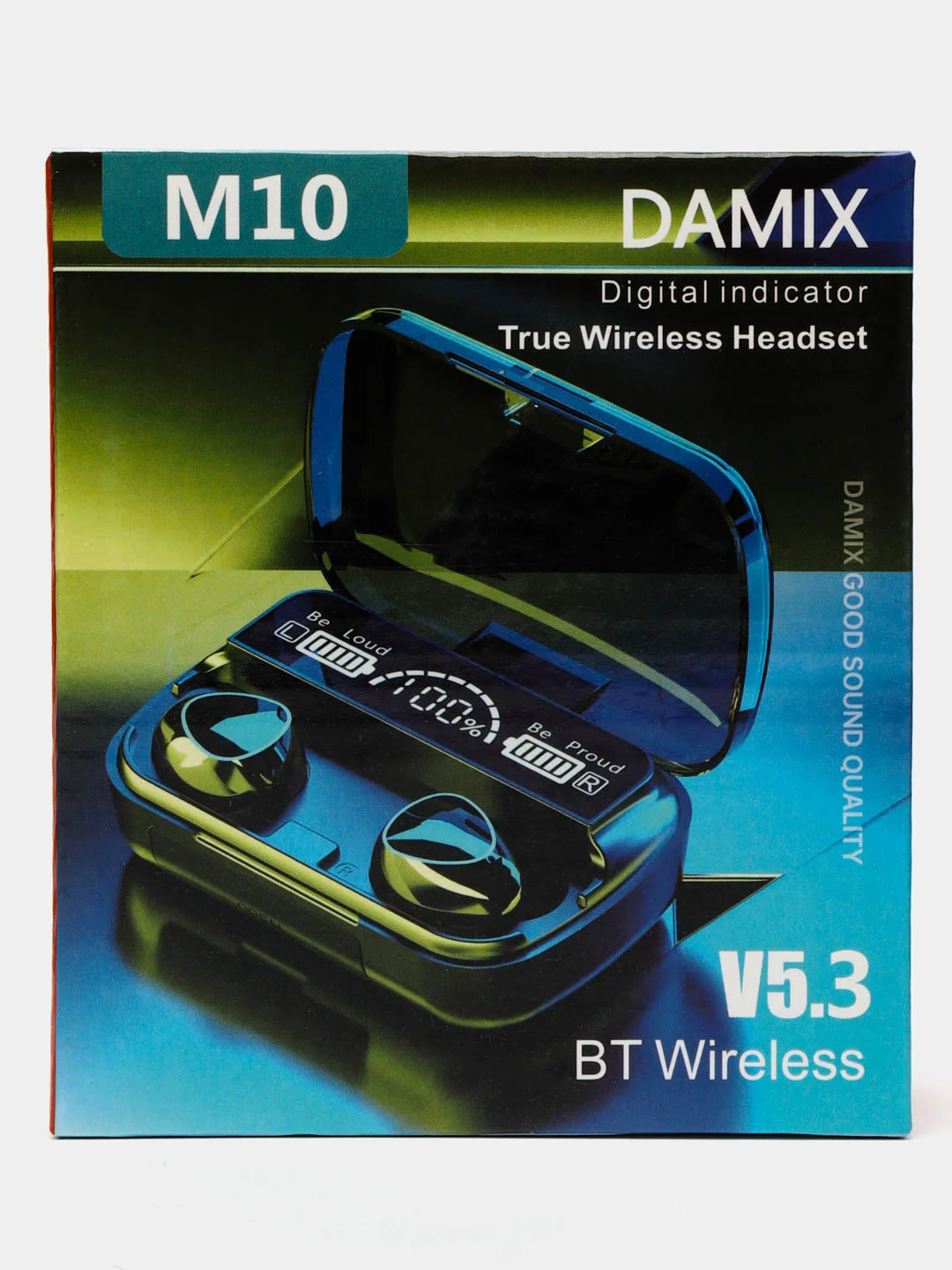 Беспроводные наушники TWS M10, с Power Bank, 2000 мАч