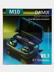 Беспроводные наушники TWS M10, с Power Bank, 2000 мАч