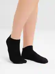 Черный носки унисекс, мужские, женские, короткие, однотонные