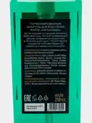 Шампунь ORGANIC MEN Megagreen, парфюмированный, для всех типов волос, 250 мл