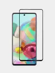 Черный защитное стекло для Samsung Galaxy A71, A72, A73 (Самсунг Галакси А71, А72, А73)