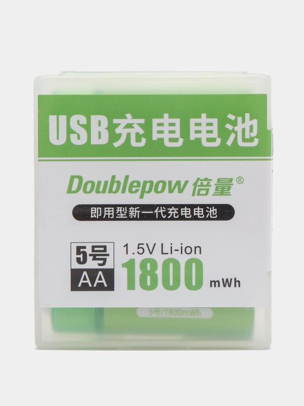 Аккумуляторные батарейки, пальчиковые, тип АА, зарядка от USB
