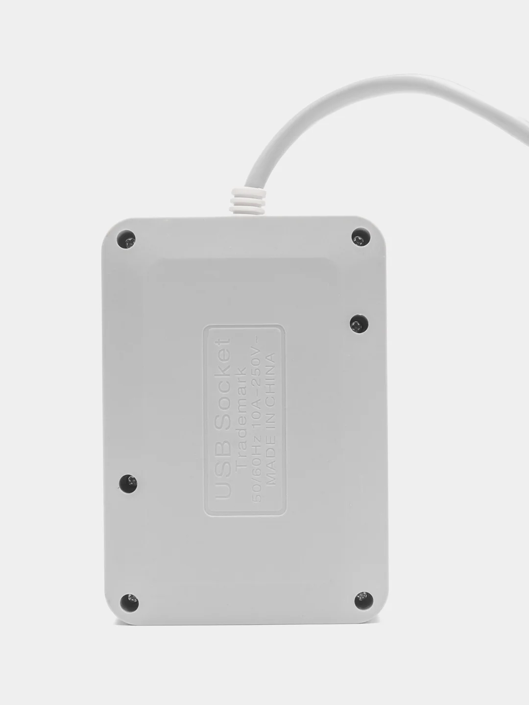 Черный сетевой фильтр с тремя USB портами, 4 евророзетки/3 usb порта,3 евророзетки