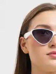 Белый солнцезащитные очки, женские, UV400
