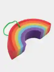 Разноцветный губка для тела поролоновая, фигурная