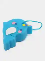 Синий губка для тела поролоновая, фигурная