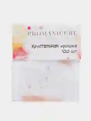 Дизайн для маникюра "Хрустальная крошка", золото, 100 штук