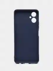 Темно-синий силиконовый чехол Tecno Camon 19 Neo (Техно Камон 19 Нео), прозрачный