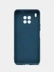 Синий чехол Honor 50 Lite, Huawei Nova 8i, (Хонор 50 лайт, Нова 8ай), силиконовый прозрачный