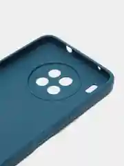 Синий чехол Honor 50 Lite, Huawei Nova 8i, (Хонор 50 лайт, Нова 8ай), силиконовый прозрачный