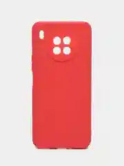 Коралловый чехол Honor 50 Lite, Huawei Nova 8i, (Хонор 50 лайт, Нова 8ай), силиконовый прозрачный
