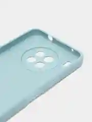 Светло-синий чехол Honor 50 Lite, Huawei Nova 8i, (Хонор 50 лайт, Нова 8ай), силиконовый прозрачный