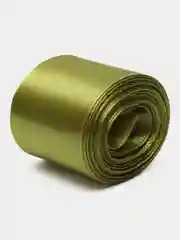 Хаки лента атласная, 4 см, разные цвета