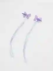 Пурпурный цветные пряди  для волос, 2 шт