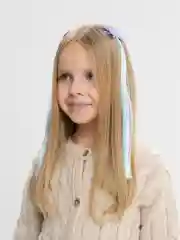 Пурпурный цветные пряди  для волос, 2 шт