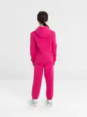 Фуксия костюм спортивный детский, утепленный на флисе