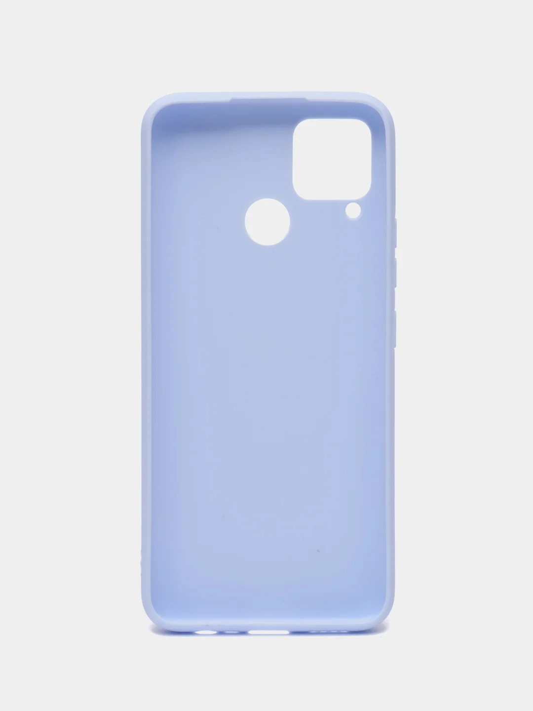 Ледяной чехол для Realme C15, C25, C25S (Реалми С25 / С25С), силиконовый, цветной, матовый