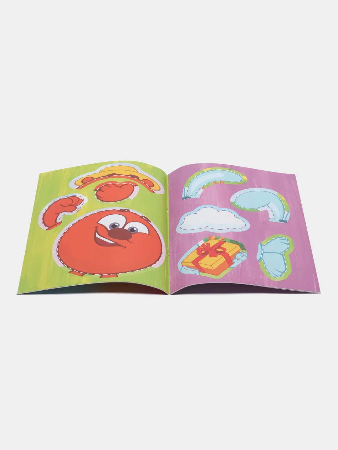Книга с аппликациями, 2 вида