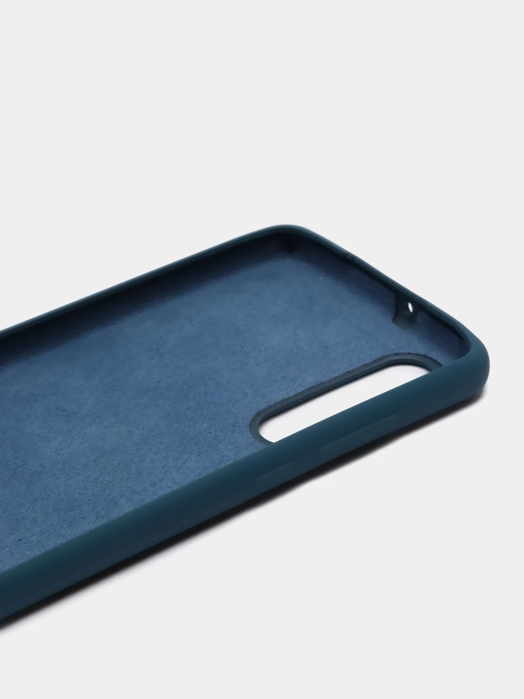 Синий меланж чехол Silicone Case для Huawei P30