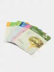 Разноцветный маска для лица, тканевая