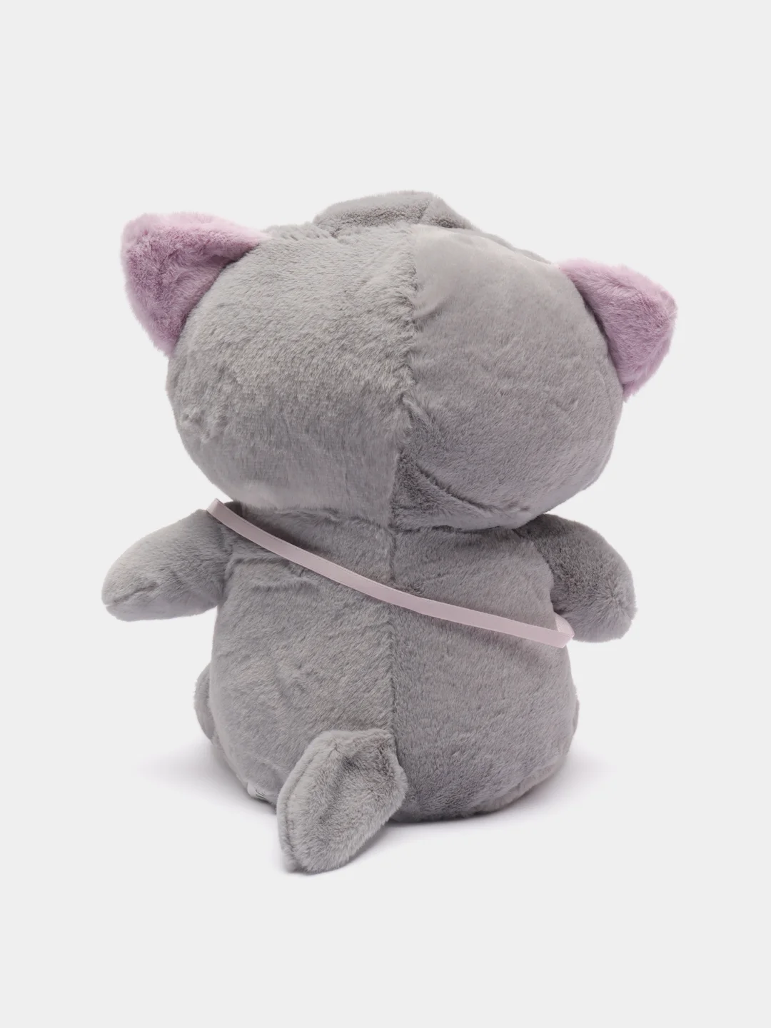 Серый мягкая игрушка Кот в кигуруми