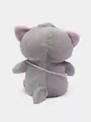 Серый мягкая игрушка Кот в кигуруми