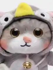 Серый мягкая игрушка Кот в кигуруми