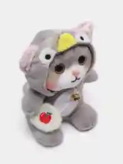 Серый мягкая игрушка Кот в кигуруми
