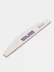 Пилка для ногтей 100/180 и 180/240 NAIL BAR, лодка, полукруг, овал для маникюра