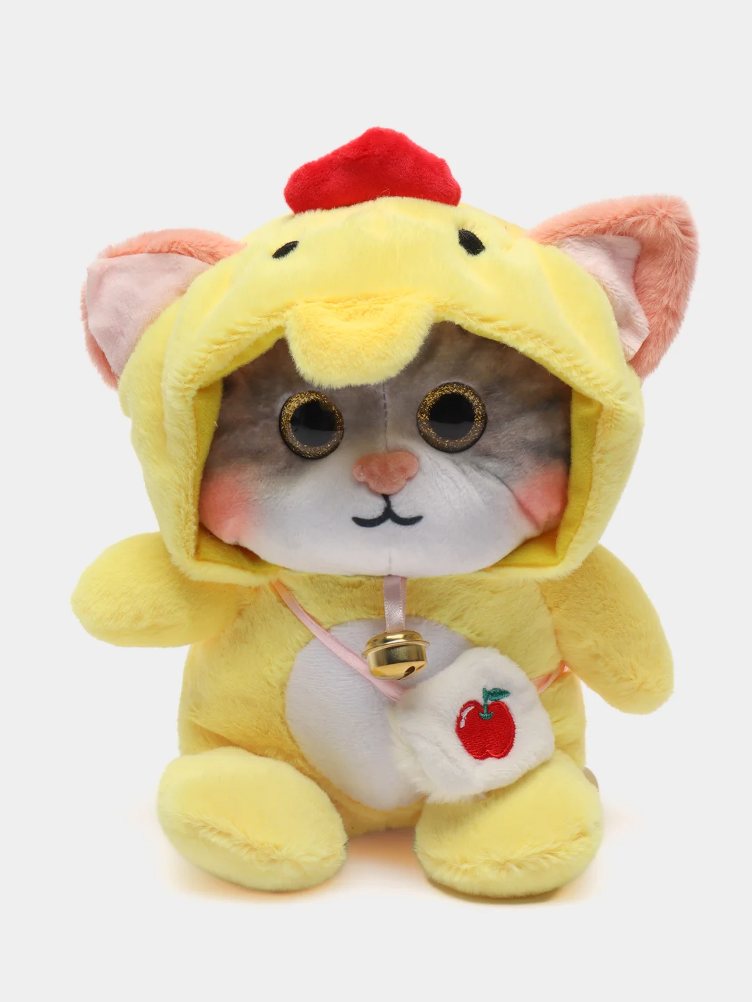 Желтый мягкая игрушка Кот в кигуруми